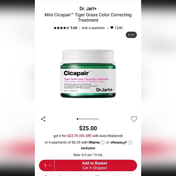 Dr jart tiger grass - Picture 3 of 4